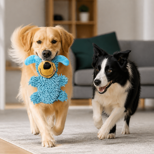 Giggling Dog-Color Tooth-Cleaning Toy