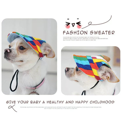 Fashion Round Cap For Dogs