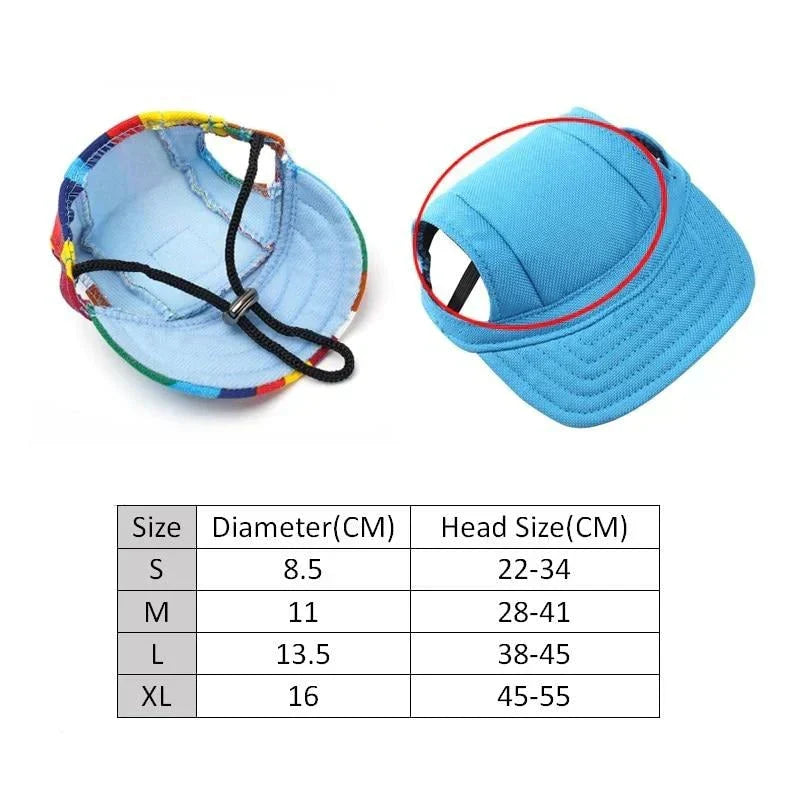 Fashion Round Cap For Dogs