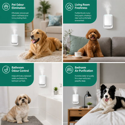 Portable Air Purifier & Odour Eliminator – Ideal for Pet Homes