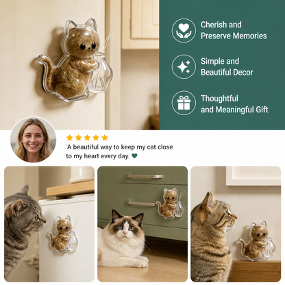 Whisker Keepsake Cat Magnet – Fur & Whisker Memory Display