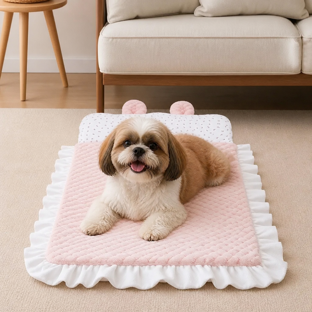Cooling Dog Bed for Hot Days – Soft, Washable & Comfortable