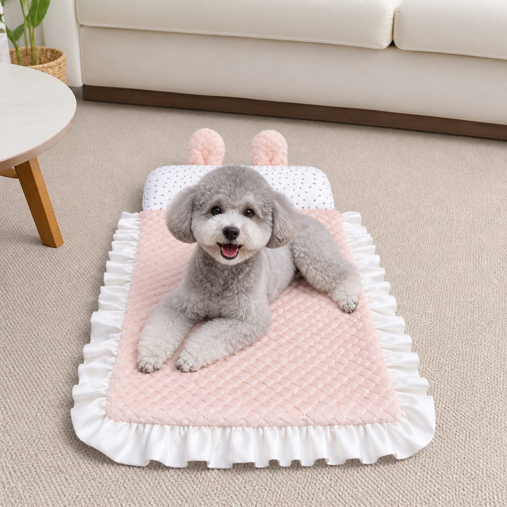 Cooling Dog Bed for Hot Days – Soft, Washable & Comfortable