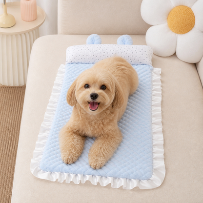 Cooling Dog Bed for Hot Days – Soft, Washable & Comfortable