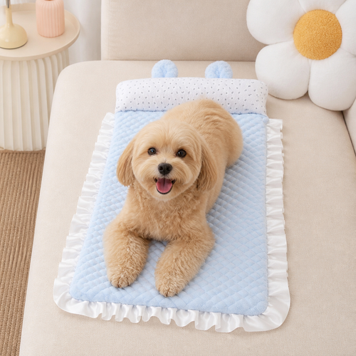 Cooling Dog Bed for Hot Days – Soft, Washable & Comfortable
