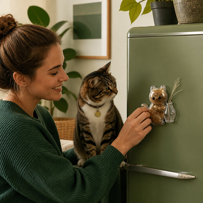 Whisker Keepsake Cat Magnet – Fur & Whisker Memory Display