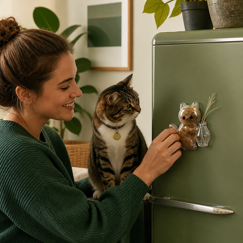 Whisker Keepsake Cat Magnet – Fur & Whisker Memory Display