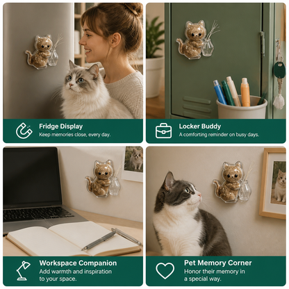Whisker Keepsake Cat Magnet – Fur & Whisker Memory Display