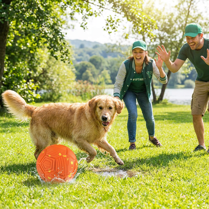 Eco-Friendly Bite-Resistant Smart Interactive Automatic Dog Ball