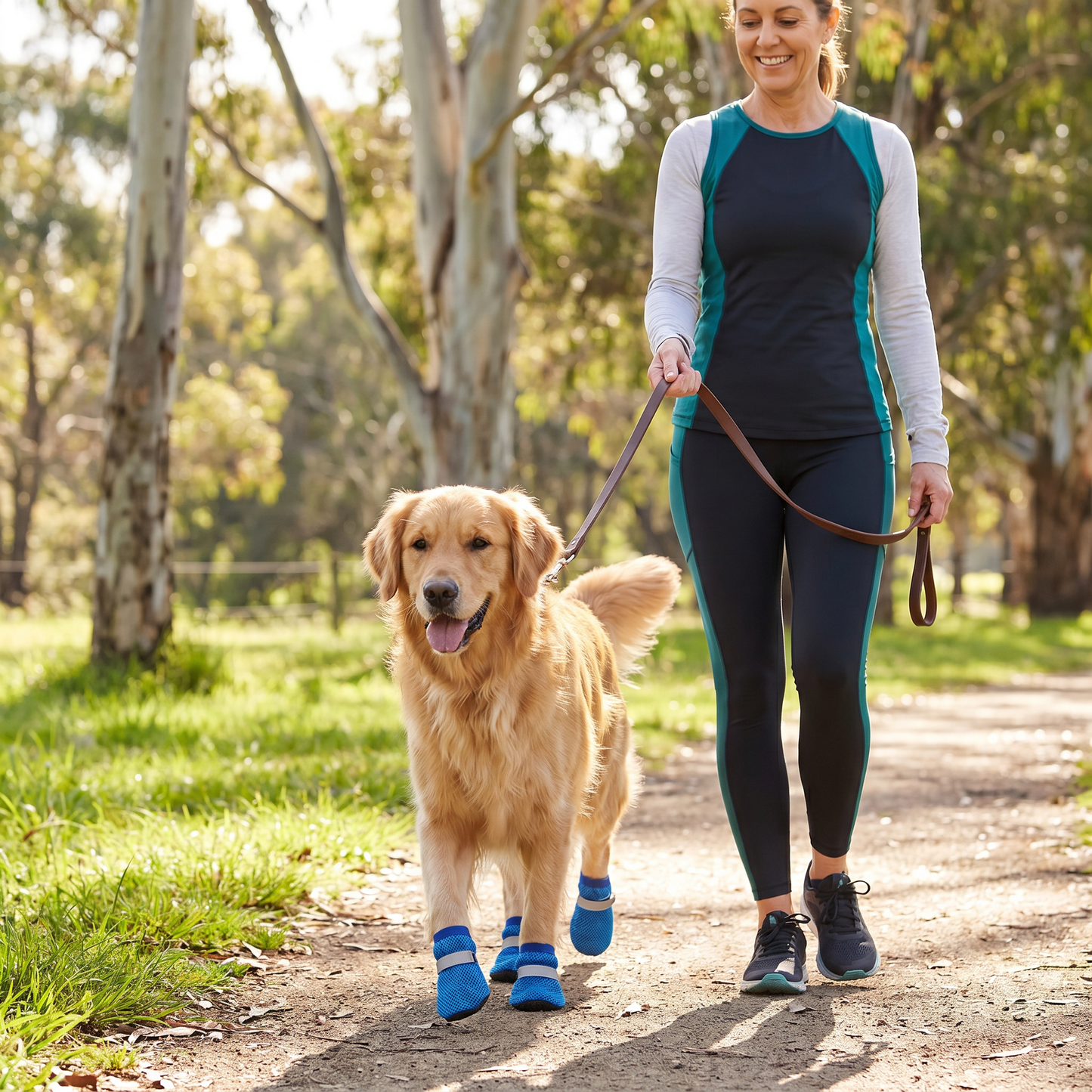 Breathable Mesh Dog Shoes for Hot Days – Soft Sole for Small & Large Dogs