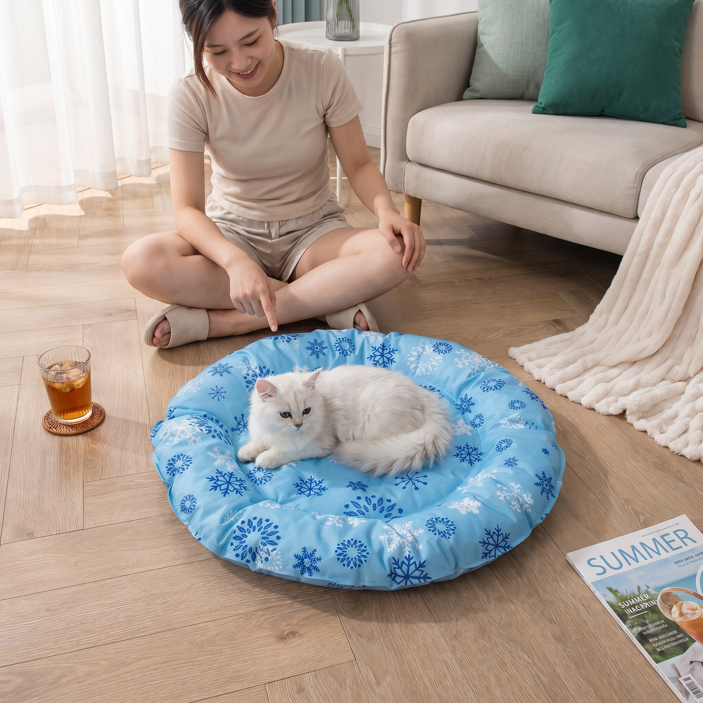 Practical Cooling Mat for Cats – Refreshing Summer Mat for Hot Days