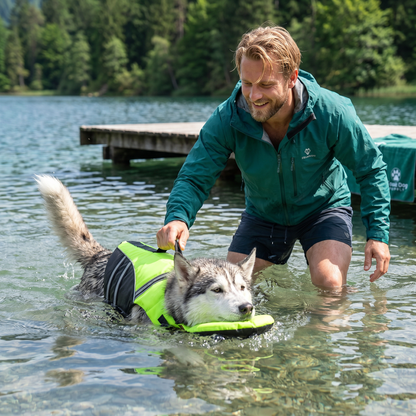 Dog Safety Swim Vest with Rescue Handle