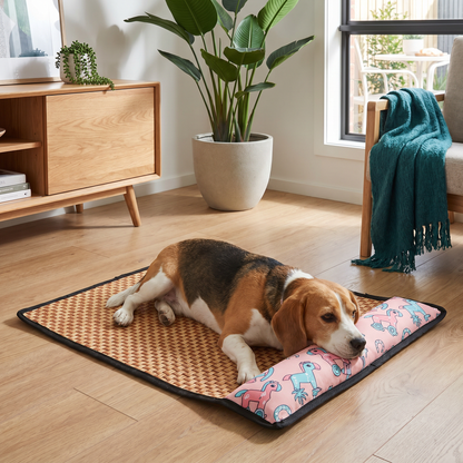 Breathable Rattan Dog Cooling Mat
