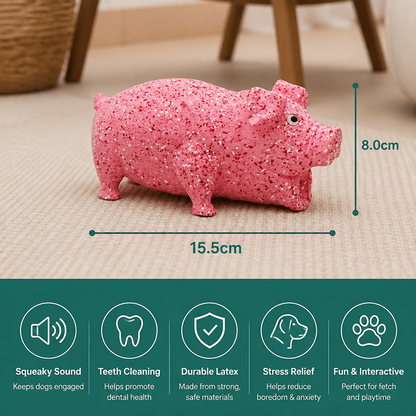 Durable Funny Sound Animal Dog Toy – Durable Latex Squeaky Chew Toy
