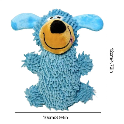 Laughing Dog Dental Cleaning Toy in Bright Colors