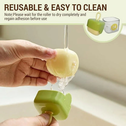 SilkRoll™ 2 Pack Reusable lint rollers