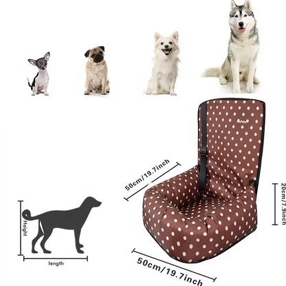 Foldable Car Seat Cover for Comfort and Support