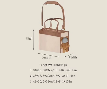 Elegant Handbag for Pets - Portable Carrier Bag for Small Dogs and Cats