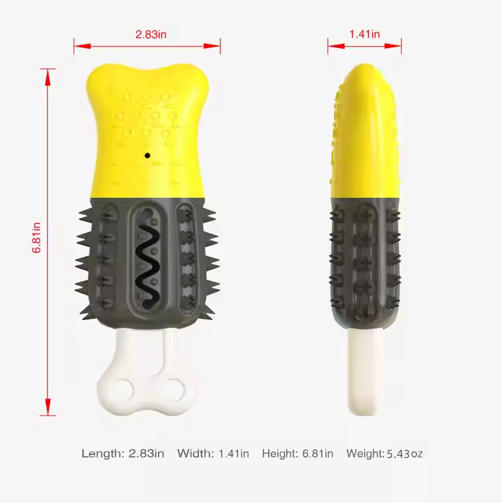 Chew Toys for Dogs - Interactive Toys with Suction Function for Dental Hygiene