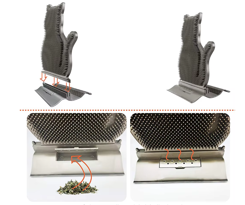 Cat-Shaped Silicone Towel Holder with Non-Slip Function
