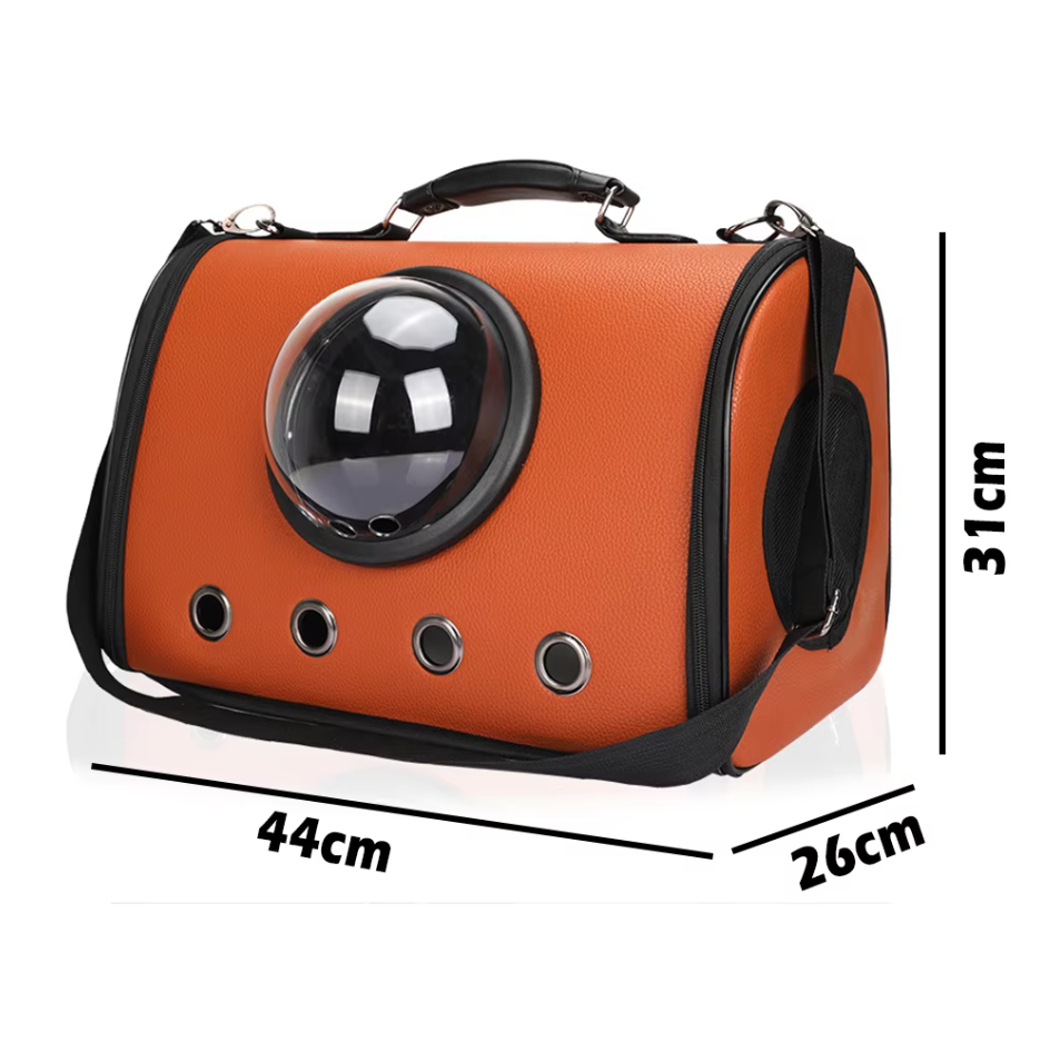 Pet Carrier for Cats and Small Dogs - With Window and Ventilation