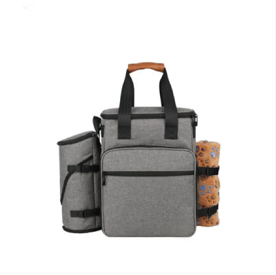Dog Travel Bag – Multifunctional with Compartments for Toys and Food