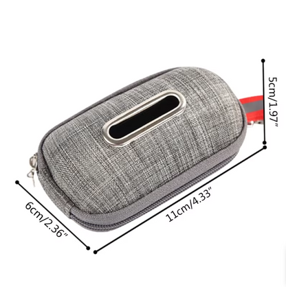 Practical Dog Waste Bag Holder - Compact Storage with Carrying Handle