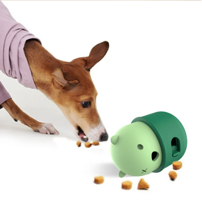 Interactive Dog Toys - Bear Shape with Click Mechanism for Dogs