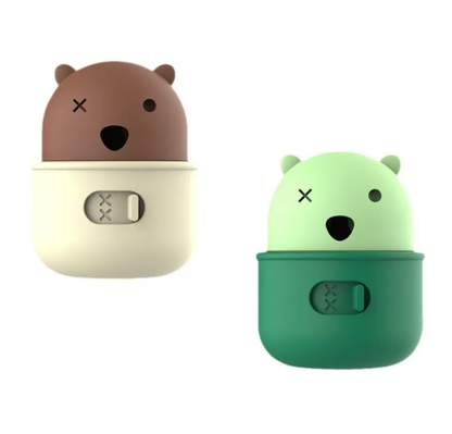 Interactive Dog Toys - Bear Shape with Click Mechanism for Dogs