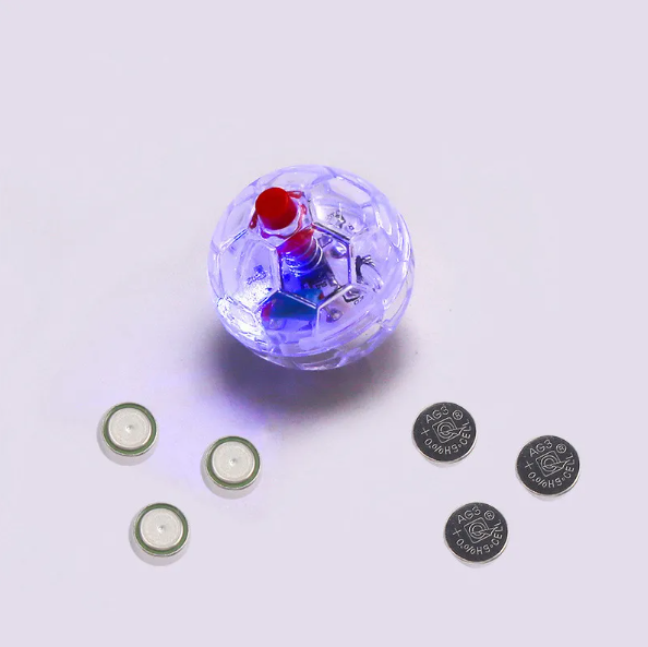 Glow Football Toy for Dogs - Interactive Ball Toy with LED Lights