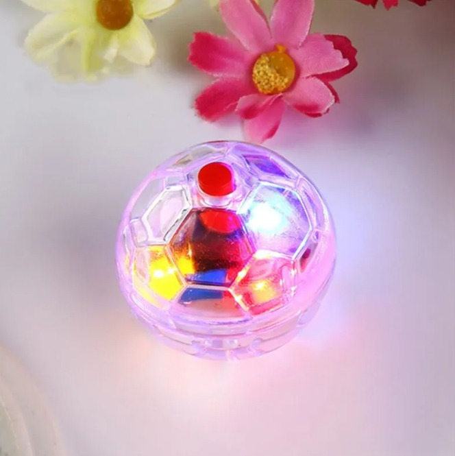 Glow Football Toy for Dogs - Interactive Ball Toy with LED Lights