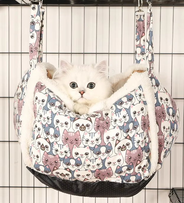 Cat Resting Bed with Cat Pattern – Soft and Comfortable Cat Bed
