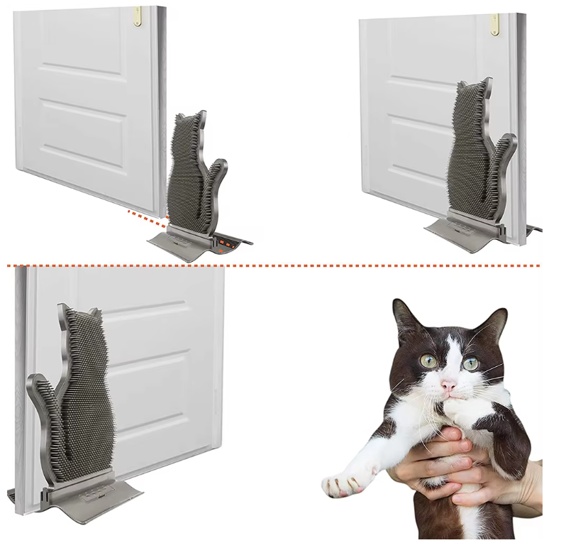 Cat-Shaped Silicone Towel Holder with Non-Slip Function