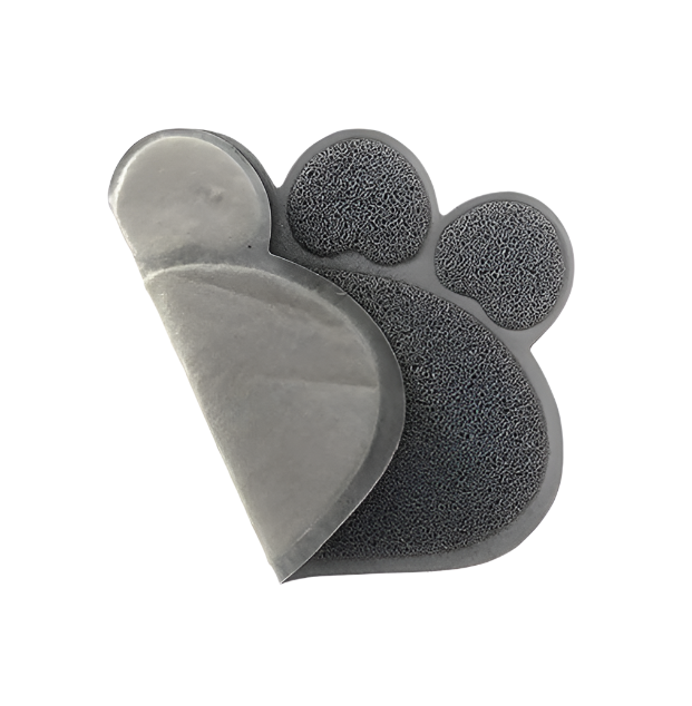 Paw-Shaped Cat Litter Mat for Clean Floors and Less Mess