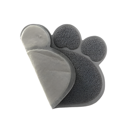 Paw-Shaped Cat Litter Mat for Clean Floors and Less Mess