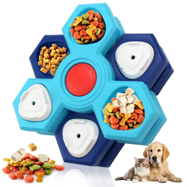 Interactive Dog Toys - Food Puzzle to Stimulate the Mind and Aid Digestion