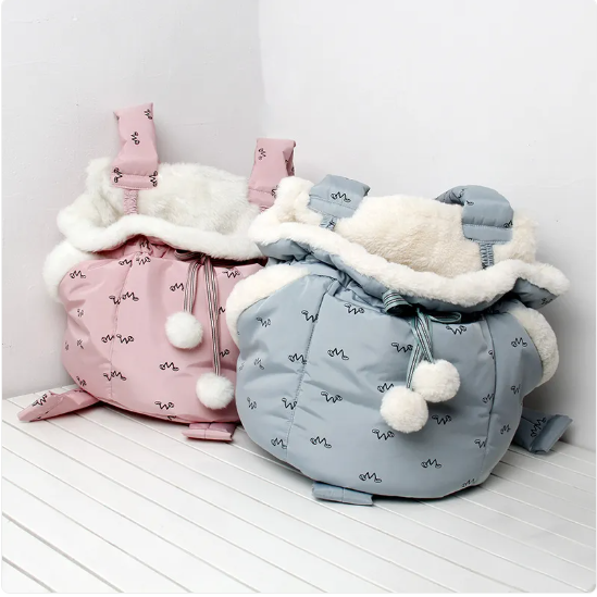 Cozy Cat Bed Bag - Warm and Comfortable with Fleece Lining