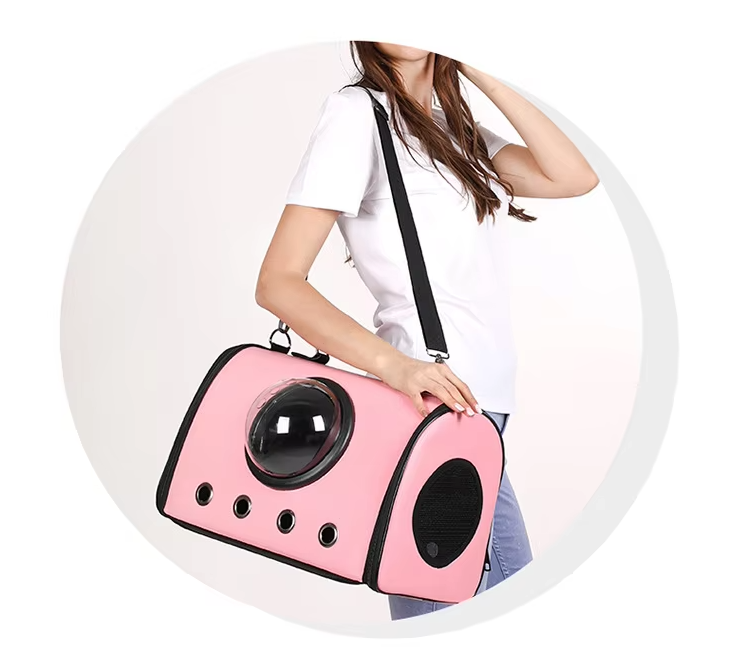 Pet Carrier for Cats and Small Dogs - With Window and Ventilation