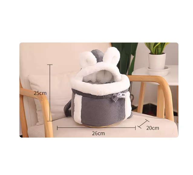 Plush Cat Carrier Strap – Comfortable and Cute Design