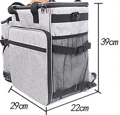 Dog Travel Bag – Multifunctional with Compartments for Toys and Food