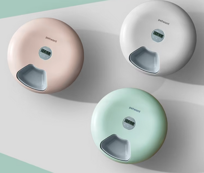 Automatic Pet Bowl – Digital Food Dispenser in Various Colours