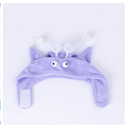 Cat Hat with Pendant - Fun Animal Costume for Cats with Toys