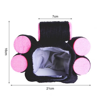 Cat Grooming Kit with Curlers - Soft Material and Easy to Wear