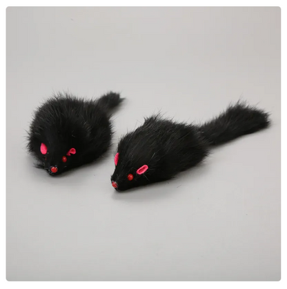 Interactive Cat Toys - Mouse Toy with Pull Cord
