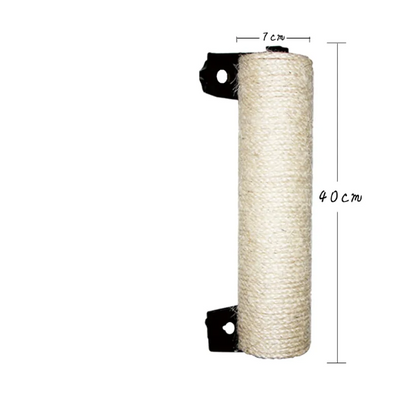 Cat Scratching Roll for Door Frame - Wall-Mounted and Sturdy