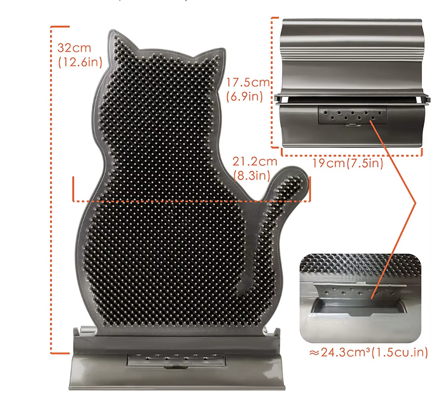 Cat-Shaped Silicone Towel Holder with Non-Slip Function