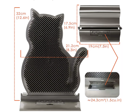 Cat-Shaped Silicone Towel Holder with Non-Slip Function