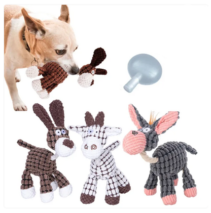 Chew Toys for Dogs - Fun Plush with Rope for Play and Fun