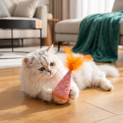 Bouncy Cat Toy – Durable Activity Toy to Reduce Boredom in Cats