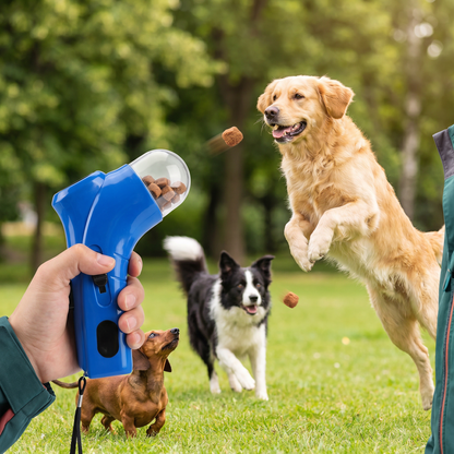 Treat Launcher, Dog Treat Feeder, Pet Training Reward Tool, Outdoor Interactive Toy